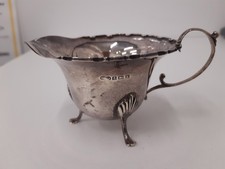 Jarro de creme antigo Walker and Hall prata maciça Birmingham 1922 Hallmark 56,16g comprar usado Jarro de creme antigo Walker and Hall prata maciça Birmingham 1922 Hallmark 56,16g comprar usado  Enviando para Brazil