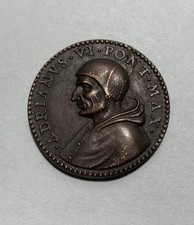 Medaglia papa adriano usato  San Severino Marche