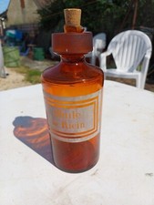 Flacon pharmacie verre d'occasion  Lamonzie-Saint-Martin