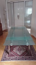 Esstisch glas ausziehbar gebraucht kaufen  Witten