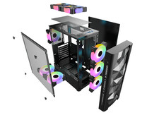 Glas Gaming Midi Tower PC ATX Micro-ATX Mini-ITX Gehäuse Gamer Case USB 3.0 ICE comprar usado Glas Gaming Midi Tower PC ATX Micro-ATX Mini-ITX Gehäuse Gamer Case USB 3.0 ICE comprar usado  Enviando para Brazil