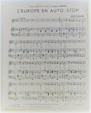 Partition vintage sheet d'occasion  Paris XI