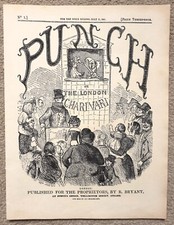 Punch magazine first for sale  CRICKHOWELL