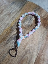 Handmade macrame wristlet for sale  BECKENHAM