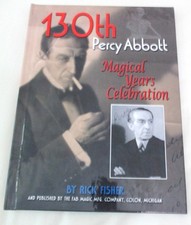 130º Percy Abbott Celebração dos Anos Mágicos assinado por Rick Fisher e CD comprar usado  Enviando para Brazil