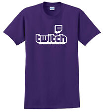 Usado, Camiseta TWITCH TV Gamer Gaming Streaming Algodão Pesado Tamanhos:Pequena -XXL comprar usado  Enviando para Brazil