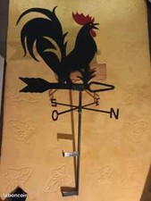 Girouette coq noir d'occasion  Tartas