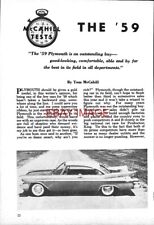 1959 plymouth door for sale  SIDCUP