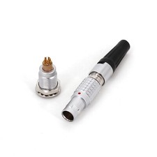 Conector de enchufe de cable macho y hembra de montaje en panel Push Pull FGG EGG 0B 5 pines 9 mm segunda mano  Embacar hacia Mexico