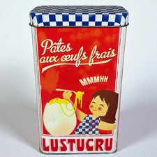 Boîte métallique lustucru d'occasion  Ribemont
