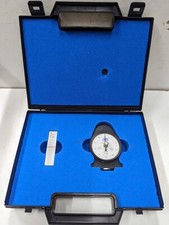 Probador de dureza del durómetro Fowler 53-762-001 Shore A con estuche y bloque calibre segunda mano  Embacar hacia Mexico