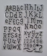 Stempelset klarsicht alphabet gebraucht kaufen  Brockscheid, Mehren, Strotzbüsch