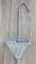 Wicker umbrella wall for sale  WIMBORNE