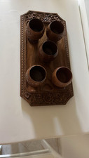 Vassoio ciotole legno usato  Traversetolo