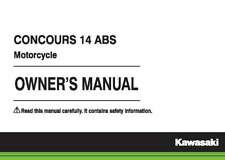 Kawasaki owners manual for sale  Lexington