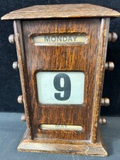 Vintage wooden perpetual for sale  UK