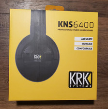 Fones de ouvido supra-auriculares monitor de estúdio profissional circumaural KRK KNS 6400 🎧  comprar usado  Enviando para Brazil
