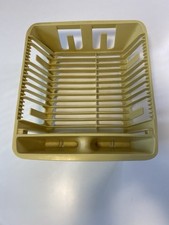 Usado, Rack de louça vintage amarelo mostarda Rubbermaid – escorredor de pia de cozinha retrô década de 1970 comprar usado  Enviando para Brazil