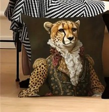 Housse coussin guepard d'occasion  Cergy-