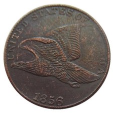 Moeda de 1856 centavo Flying Eagle muito boa muito boa como mostrado na figura comprar usado  Enviando para Brazil