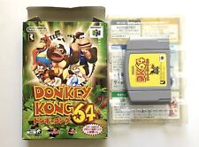 Donkey Kong 64 para N64 com caixa original e conteúdo REGIÃO DO JAPÃO (ver desc.) comprar usado  Enviando para Brazil