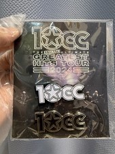 10cc lapel pin d'occasion  Expédié en Belgium