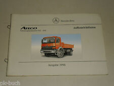 Manuale Aufbaurichtlinien Mercedes Benz Camion Atego 950 - 954, Stand 06/1998 comprar usado  Enviando para Brazil