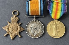 Ww1 medal trio for sale  UK