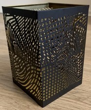 Teelichthalter metall schwarz gebraucht kaufen  Heidelberg