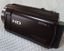 Cámara de video Sony HDR-CX535 T HandyCam marrón memoria interna 32 GB probada funcionando segunda mano  Embacar hacia Mexico