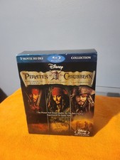 Disney Pirates of the Caribbean 3-Movie Hi-Def Blu-ray Collection Box Set Excell comprar usado Disney Pirates of the Caribbean 3-Movie Hi-Def Blu-ray Collection Box Set Excell comprar usado  Enviando para Brazil