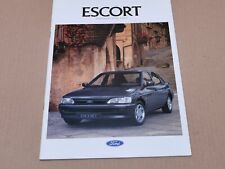 FORD PROSPEKT ESCORT 1992 de 9/91 - FOLLETO segunda mano  Embacar hacia Argentina