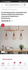 Lampe hängeleuchte holz gebraucht kaufen  Neuhaus am Rennweg