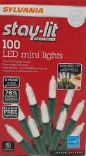 CAIXAS ABERTASylvania StayLit Platinum 100 LED mini luzes branco puro 33 pés comprar usado CAIXAS ABERTASylvania StayLit Platinum 100 LED mini luzes branco puro 33 pés comprar usado  Enviando para Brazil