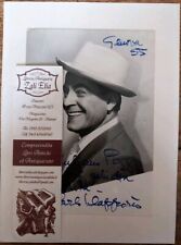 Fotografia autografa. carlo usato  Chiavari