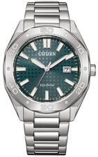 Relógio masculino Citizen Eco-Drive mostrador verde escuro 100m aço inoxidável BM7630-80X comprar usado  Enviando para Brazil