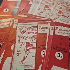 Pre 1960 programmes for sale  ST. NEOTS