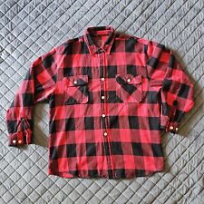 Camisa masculina de flanela preta/vermelha clube social antissocial tamanho XXL comprar usado  Enviando para Brazil
