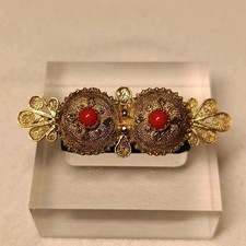 Filigrane brosche 835er gebraucht kaufen  Berlin