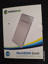 Używany, WORLDSIM DUET - Adapter Dual Sim na sprzedaż  Wysyłka do Poland
