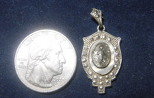 Miraculous medal vintage for sale  Caledonia