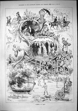 Antique old print for sale  UK