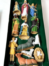 Vintage piece nativity for sale  LEEK
