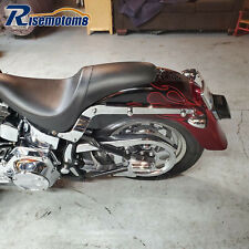 Usado, Kit de montagem de realocação de sinal de seta traseiro cromado para Harley Softail padrão Fat Boy comprar usado  Enviando para Brazil