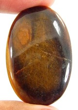 53.10 CT Naturale Ferro Tigre Occhio Loose Gemma Pietra Cab Filo Avvolto - 23396 comprar usado  Enviando para Brazil