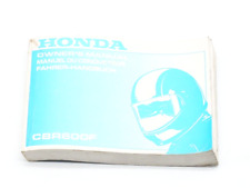 Honda cbr600f fahrerhandbuch gebraucht kaufen  Gransee