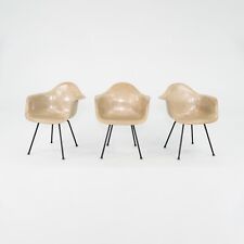 1954 Herman Miller Eames Rope Edge DAX Braço Shell Cadeira de Jantar X Base 3 Disponível comprar usado  Enviando para Brazil