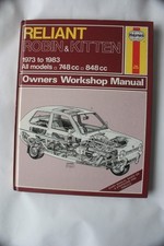 reliant haynes manual for sale reliant haynes manual for sale COVENTRY