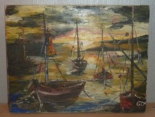 Tableau huile toile d'occasion  Flers
