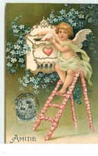 Embossed card clapsaddle d'occasion  Expédié en Belgium